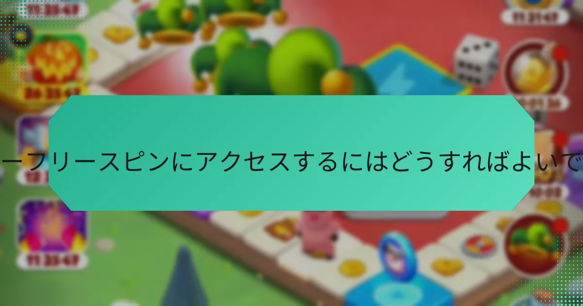 デイリーフリースピンにアクセスするにはどうすればよいですか？